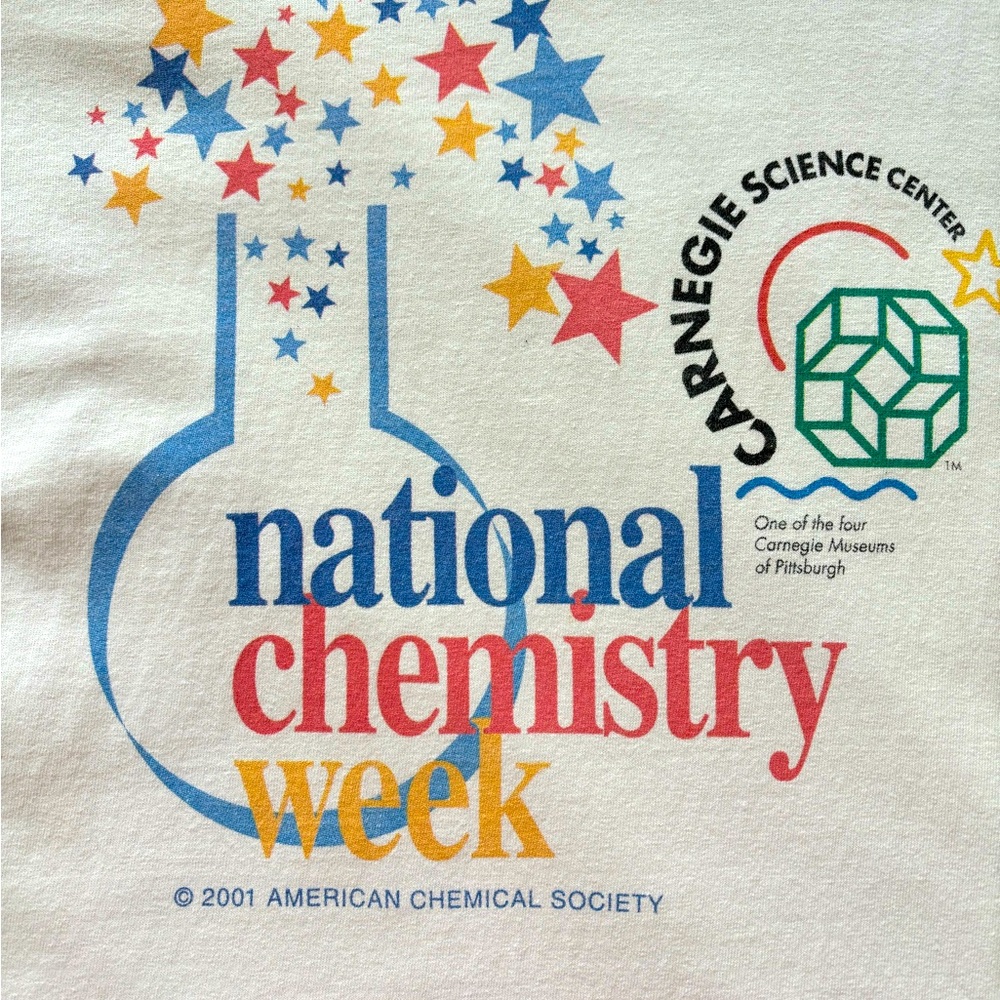 National Chemistry Week t-shirt LARGE unisex